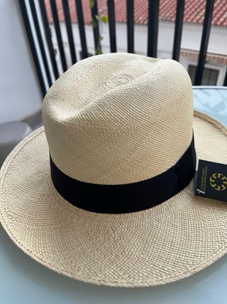 Sombrero Panamá Toka beige