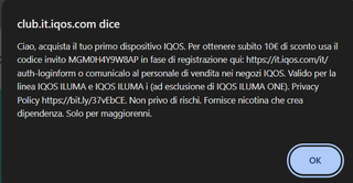 SCONTO per ÎQØS ILŰMÅ 10€