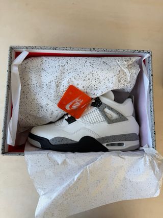 Nike Air Jordan 4 Retro - White cement