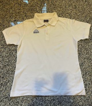 Polo Kappa bianca tg M