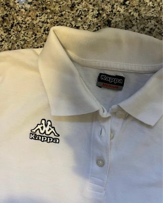 Polo Kappa bianca tg M