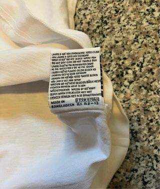 Polo Kappa bianca tg M