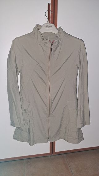 Giacca antivento beige tg S