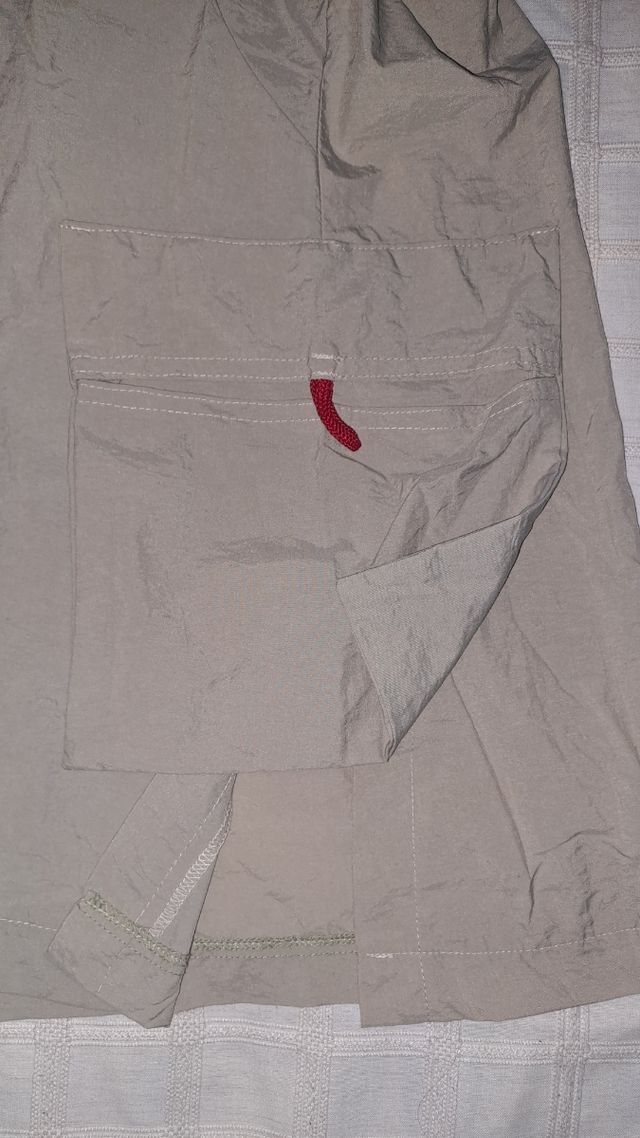 Giacca antivento beige tg S