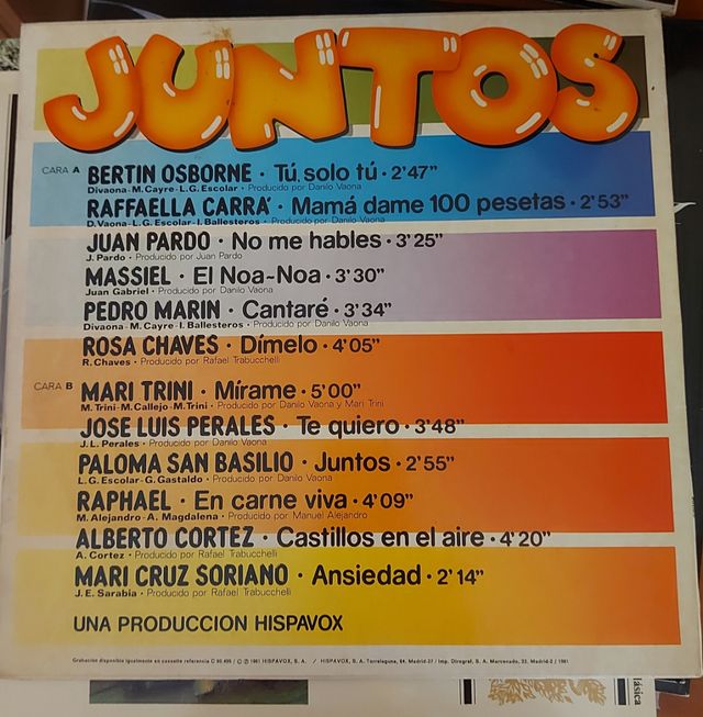 2 LP Vinilo Juntos