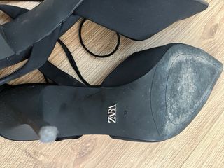 Tacones Zara negros fiesta - 39