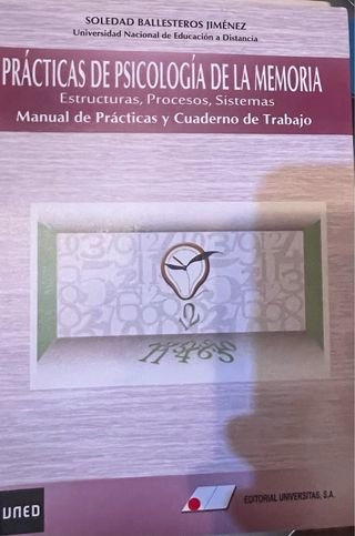 libros varias asignaturas Psicologia UNED
