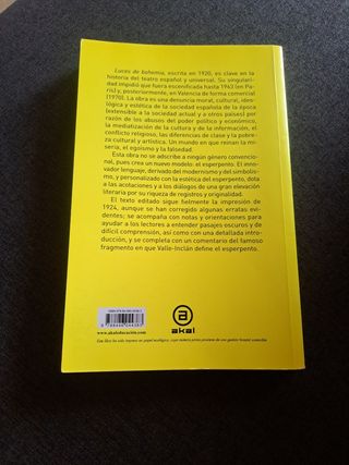 Luces de Bohemia: Esperpento