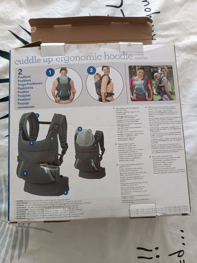 Portabebés Infantino Cuddle Up