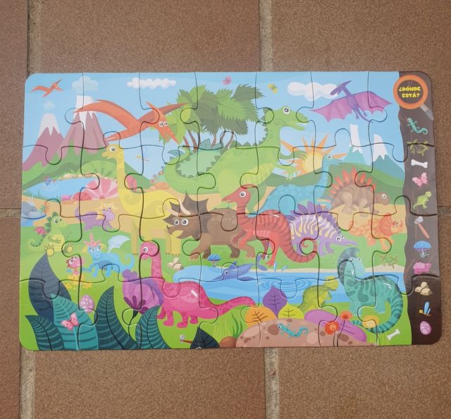 Puzzle Dinosaurios 28 piezas