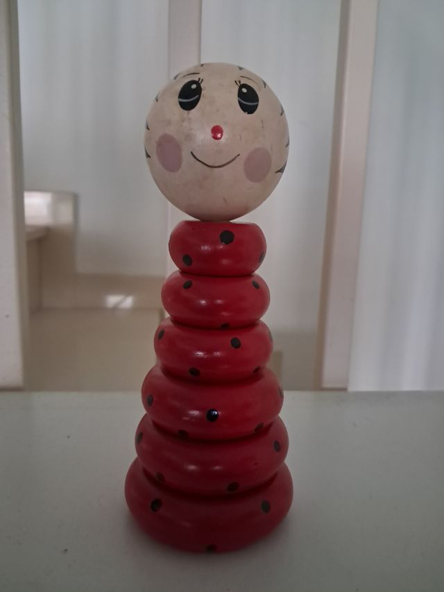 Juguete antiguo de madera