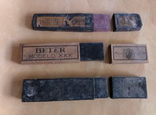 Fundas antiguas de afeitar