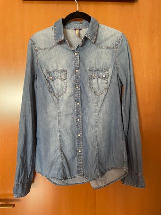 Camicia Jeans Stradivarius Tg M