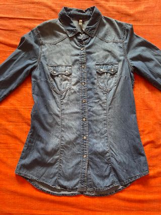 Camicia Jeans Stradivarius Tg M