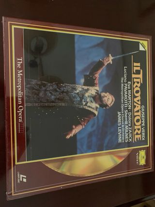 Laserdisc Il Trovatore - Verdi - Pavarotti