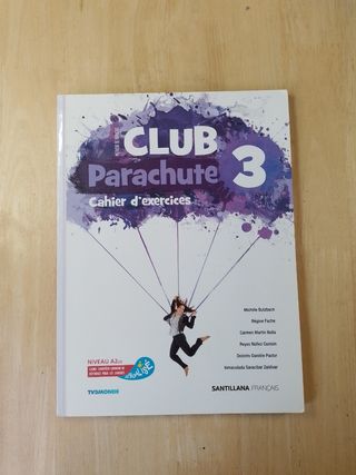 Libro de trabajo 3 eso de francés Club Parachute 