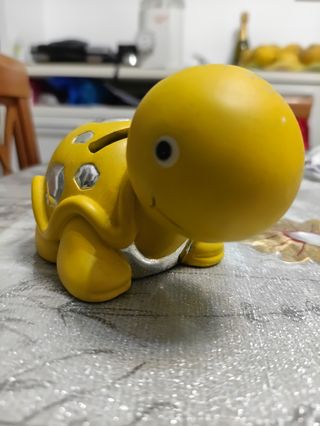 Salvadanaio Tartaruga Gialla