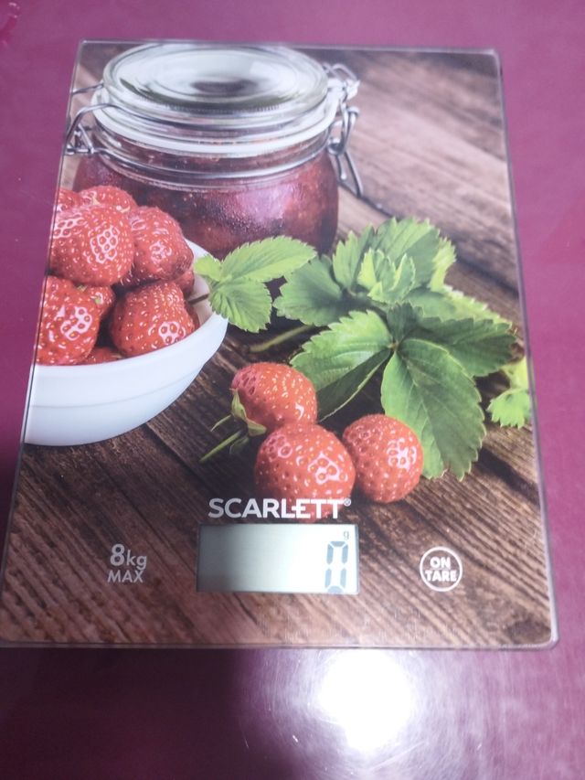 Báscula cocina Scarlett 8kg