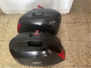 Maletas moto Givi: 1 baúl + 2 laterales