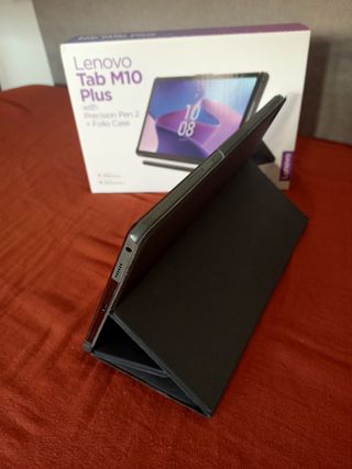 Tablet Lenovo M10 Plus + funda + lápiz