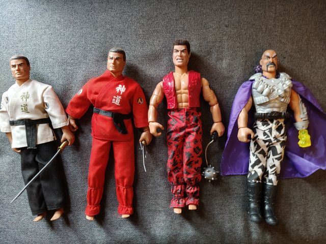 4 Muñecos Action Man: Coleccionables
