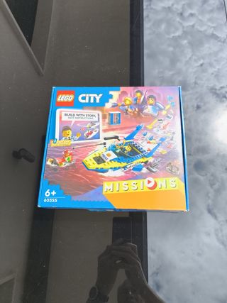 LEGO City Missions 60355 - Lancha Policia