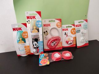 Lote chupete NUK Mickey bebé
