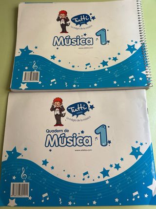 Pack música 1r primaria y CD