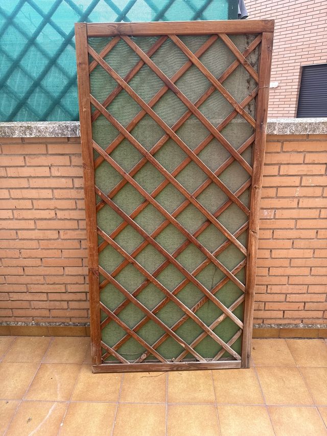 Panel decorativo madera marrón