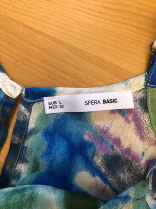 Vestido largo Sfera tie-dye