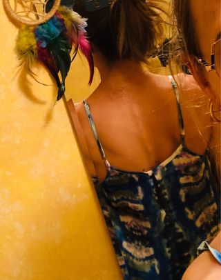 Vestido largo Sfera tie-dye