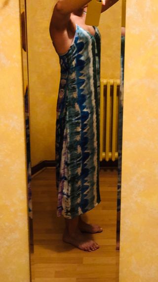 Vestido largo Sfera tie-dye