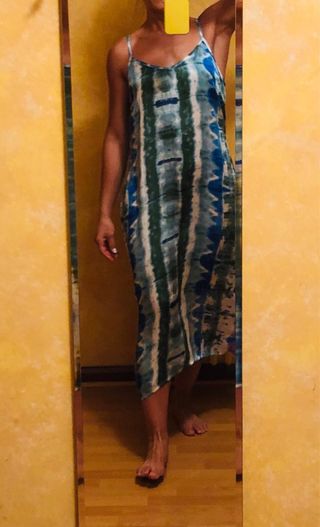 Vestido largo Sfera tie-dye
