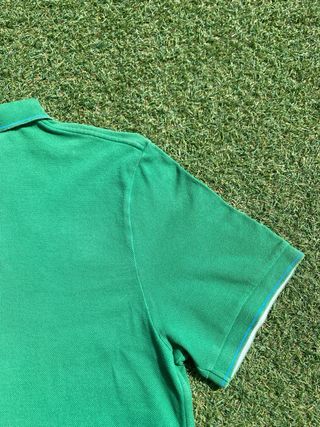 Nike Men's Green Polo Shirt - Classic Fit