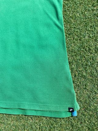 Nike Men's Green Polo Shirt - Classic Fit