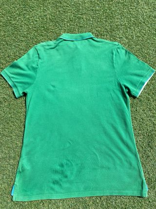 Nike Men's Green Polo Shirt - Classic Fit