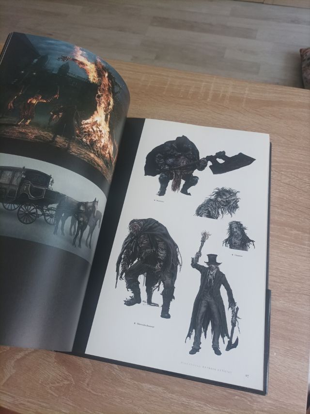 Artbook y comic Bloodborne 