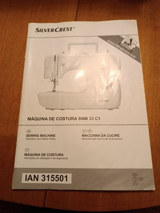 Máquina coser Silvercrest SNM 33 C1