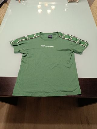 Camiseta Champion verde - Talla M