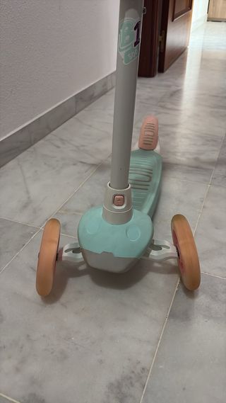 Patinete infantil rosa-azul