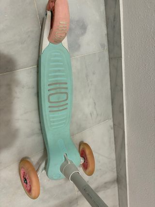 Patinete infantil rosa-azul