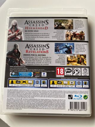 PS3 - Assassin's Creed Revelations + Hermandad