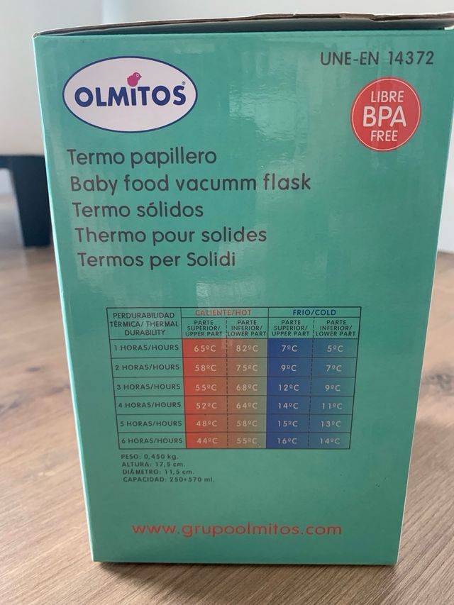 Termo Olmitos 250/570ml - Bebé