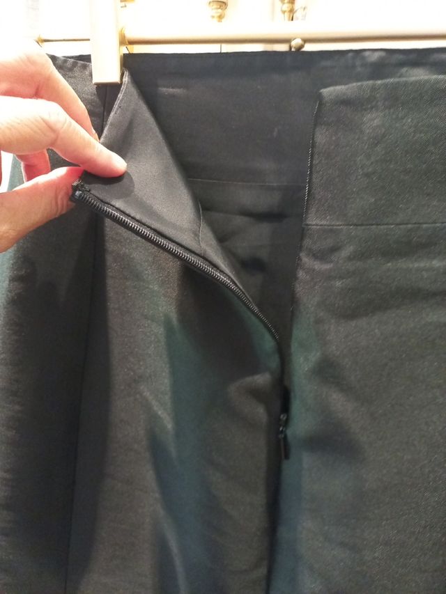 Falda negra Episode, cintura alta