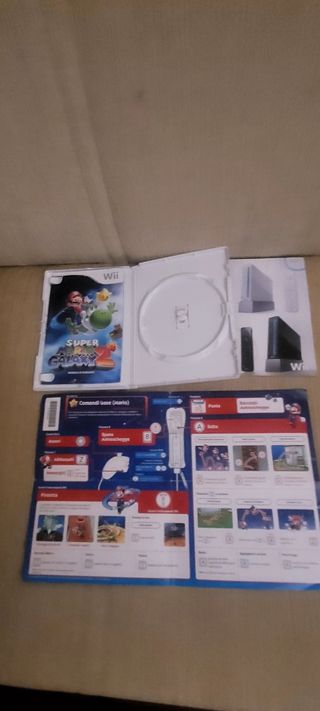 Wii Super Mario Galaxy 2 - solo custodia e manuale