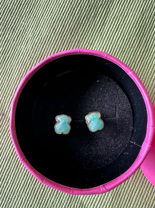 Pendientes Tous turquesa