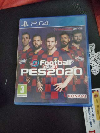 PS4 (PlayStation 4) PES 2020 FC Barcelona