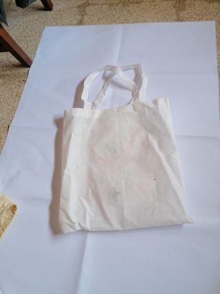 Borsa tela bianca Salesiani