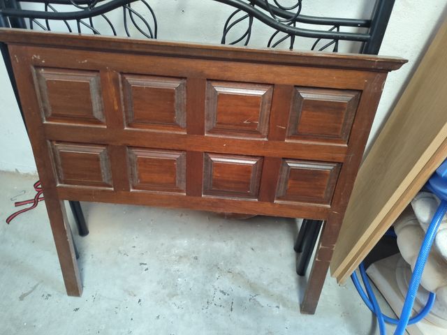 2 Cabeceros madera estilo vintage