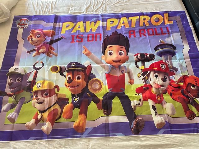 Tela per compleanno Paw Patrol